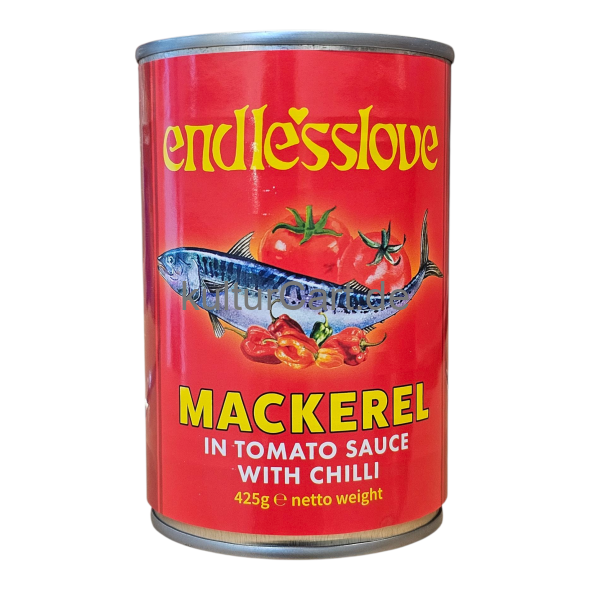 Endlesslove Mackerel in Tomato Sauce with Chilli (425g) - image 1 | Malaika afro international Markt | KulturCart