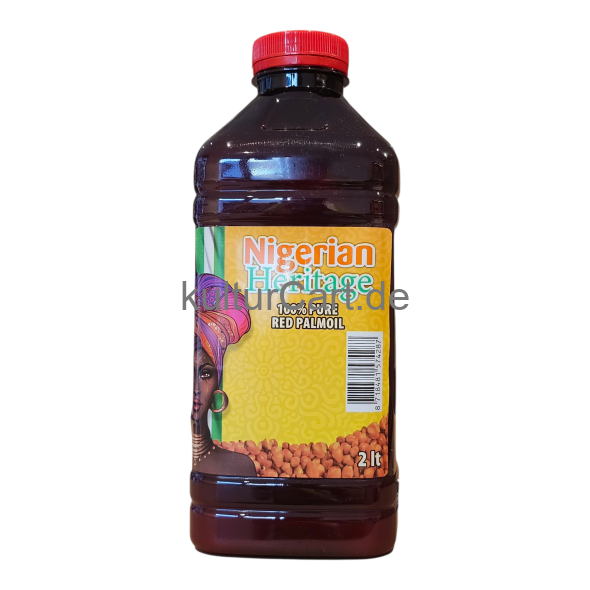 Nigerian Heritage 100% Pure Red Palmoil (2l) - image 1 | Malaika afro international Markt | KulturCart