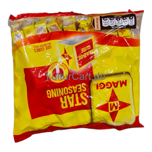 Maggi Star Seasoning, 100 cubes (400g) - image 4 | Malaika afro international Markt | KulturCart