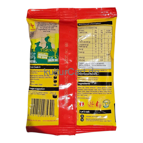 Maggi Signature Jollof Seasoning Powder (100g) - image 3 | Malaika afro international Markt | KulturCart