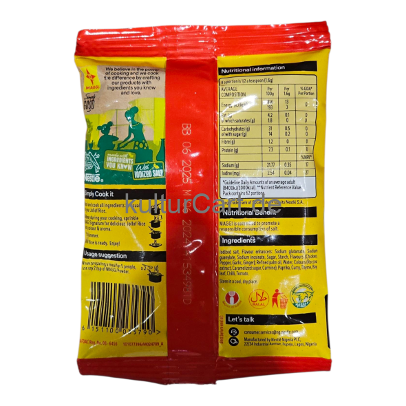 Maggi Signature Jollof Seasoning Powder (100g) - image 4 | Malaika afro international Markt | KulturCart