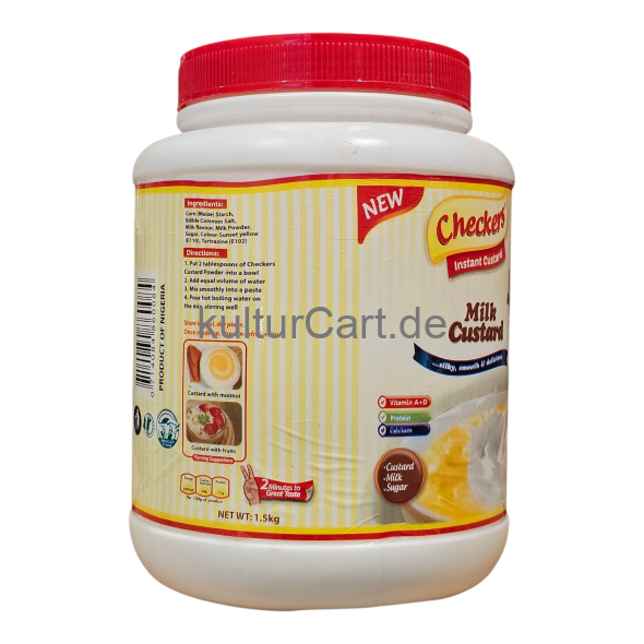 Checkers Instant Custard - Milk Custard (3 in 1 Breakfast), 1.5Kg - image 3 | Malaika afro international Markt | KulturCart