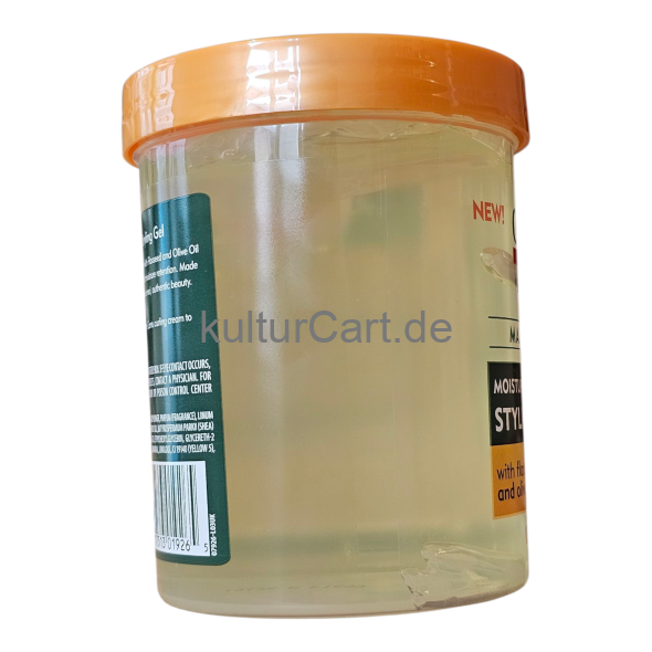 Cantu Shea Butter Maximum Hold moisture retention styling gel with flaxseed and olive oil (524g) - image 5 | Malaika afro international Markt | KulturCart