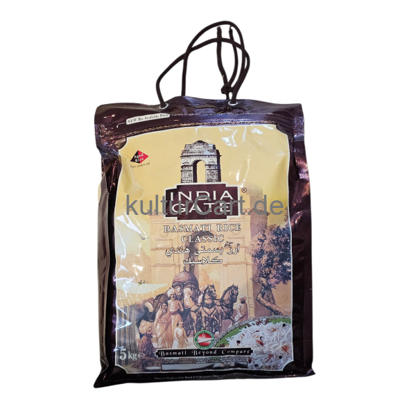 India Gate Basmati Rice Classic (5kg) - image 2 | Malaika afro international Markt | KulturCart