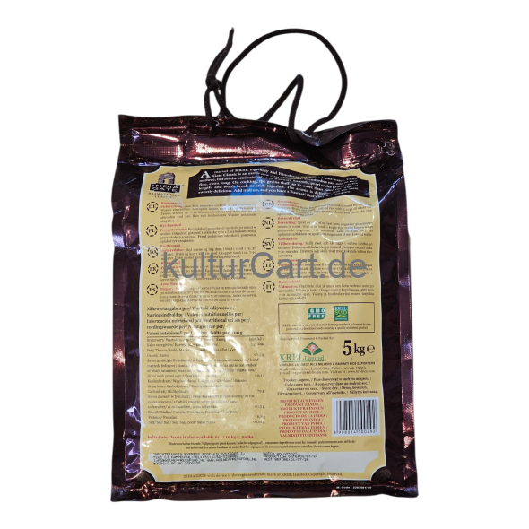 India Gate Basmati Rice Classic (5kg) - image 3 | Malaika afro international Markt | KulturCart