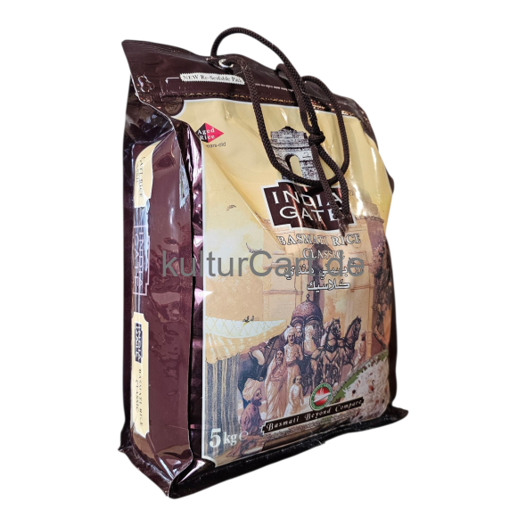 India Gate Basmati Rice Classic (5kg) - image 8 | Malaika afro international Markt | KulturCart