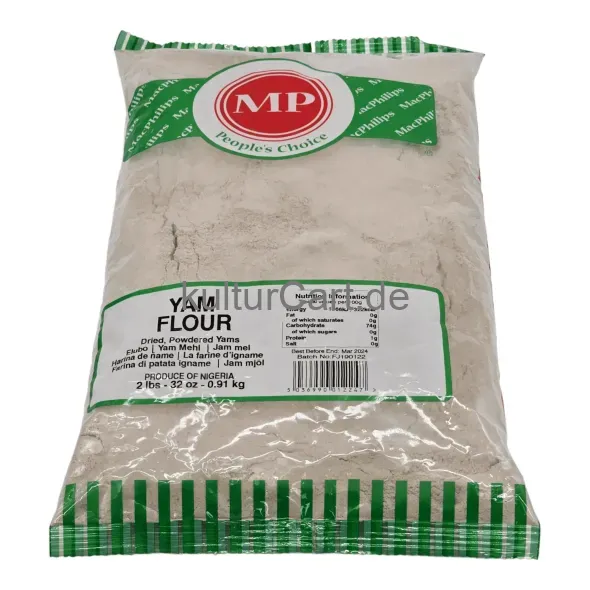 Mp people's choice yam flour (0.91kg) - image 1 | OMOWEST AFRO INTERCONTINENTAL SHOP | KulturCart