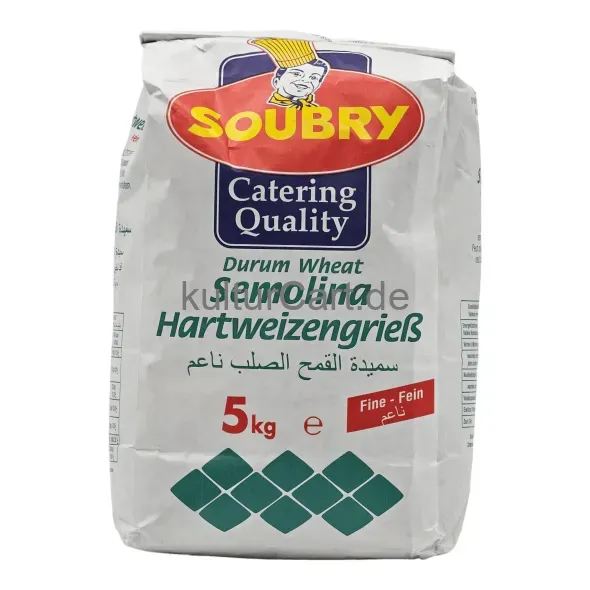 Soubry catering quality durum wheat semolina (5kg) - image 10 | OMOWEST AFRO INTERCONTINENTAL SHOP | KulturCart