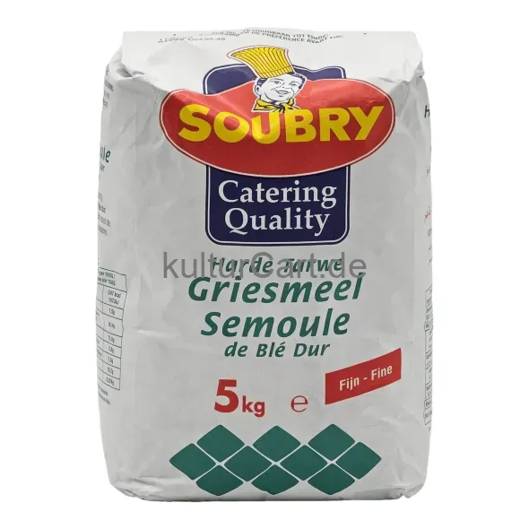 Soubry catering quality durum wheat semolina (5kg) - image 13 | OMOWEST AFRO INTERCONTINENTAL SHOP | KulturCart