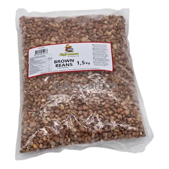 Bigi-mama Brown Beans (1.5kg) - image 2 | Momjays Afro Markt | KulturCart