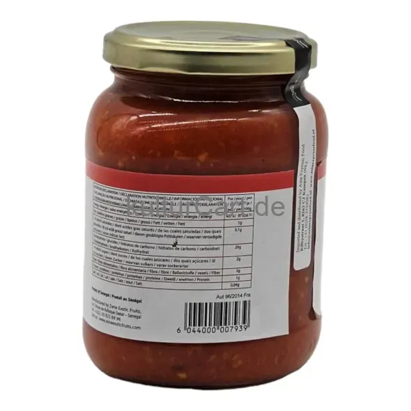 Zena Spicy Pepper Sauce with Ginger (370g) - image 3 | Momjays Afro Markt | KulturCart