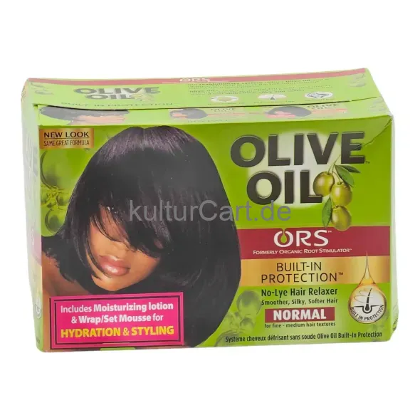 ORS OLIVE OIL No lye hair relaxer, Normal - image 1 | Momjays Afro Markt