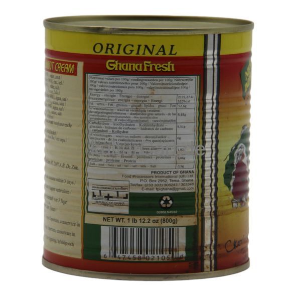 Ghana Fresh Palm Cream Concentrate Sauce Graine (800g) - image 4 | Afro Family Shop | KulturCart