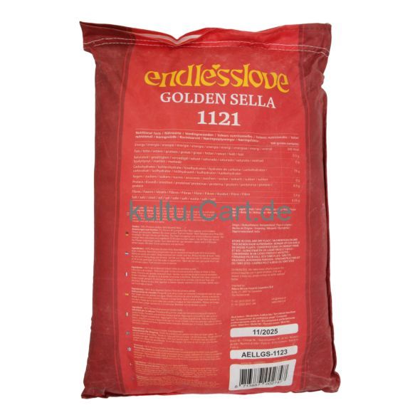 Endlesslove Golden Sella 1121 Extra Long Grain (20kg) - image 2 | Afro Family Shop | KulturCart