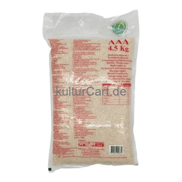 Jasmine white scented rice (4.5kg) - image 6 | OMOWEST AFRO INTERCONTINENTAL SHOP | KulturCart