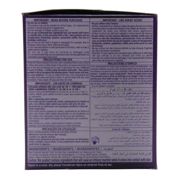 Dark and Lovely Superior Moisture Plus No Lye Relaxer Kit Super | Coarse Hair - image 2 | Afro Family Shop | KulturCart