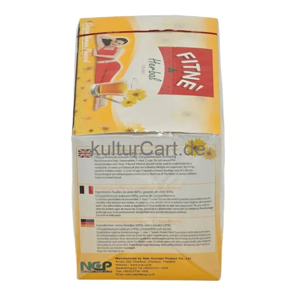 Fitne herbal infusion chrysanthemum flavored - image 10 | OMOWEST AFRO INTERCONTINENTAL SHOP | KulturCart