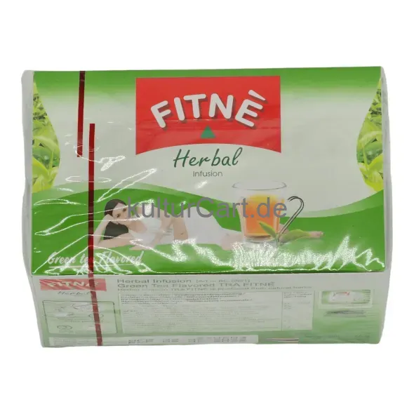 Fitne herbal infusion green tea flavored 2.65 x 15 sachets - image 2 | OMOWEST AFRO INTERCONTINENTAL SHOP | KulturCart
