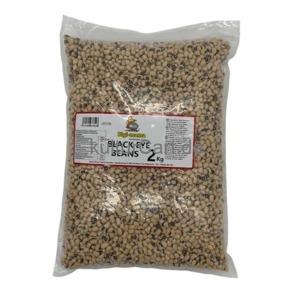 Bigi-mama Black Eye Beans (2kg) - image 1 | Afro Center & Afro Cut Krefeld