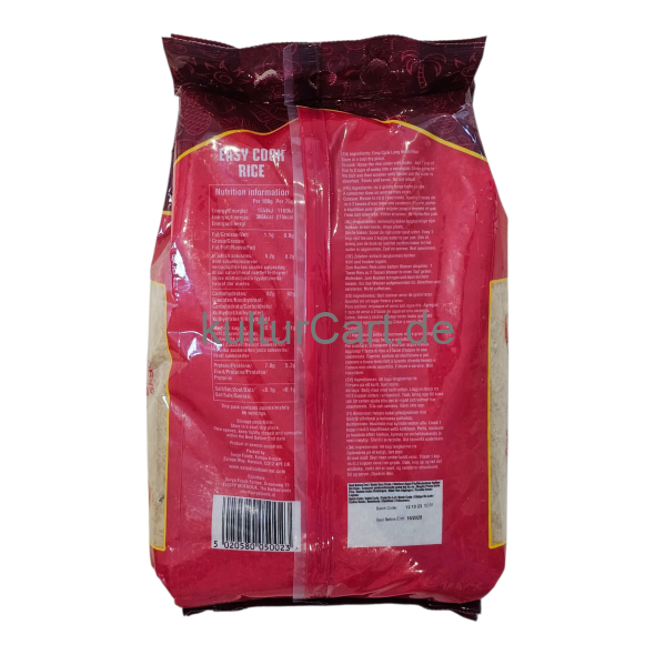 Island Sun Easy Cook Rice (5kg) - image 4 | Malaika afro international Markt | KulturCart
