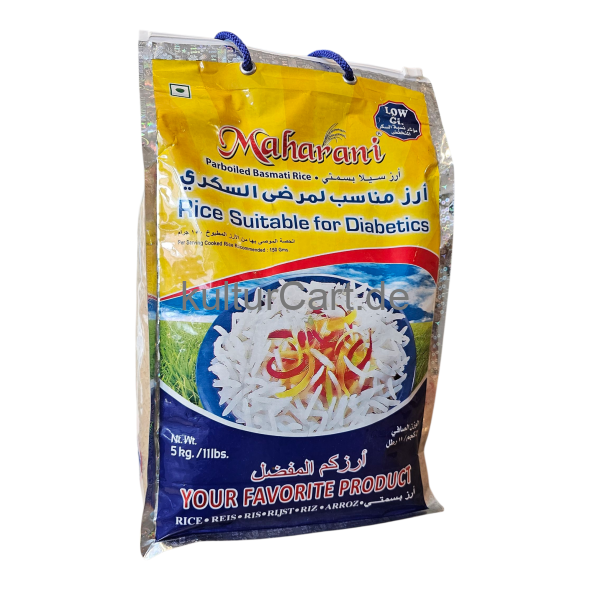 Maharani Parboiled Basmati Rice Suitable for Diabetics (5kg) - image 8 | Malaika afro international Markt | KulturCart