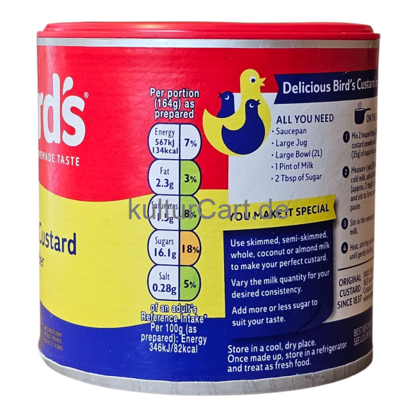 Bird‘s Original Custard Powder(300g) - image 2 | Malaika afro international Markt | KulturCart