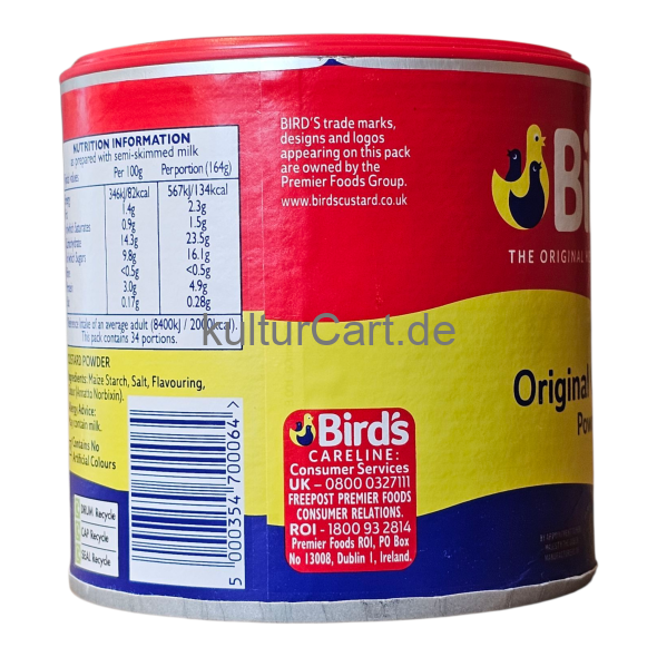 Bird‘s Original Custard Powder(300g) - image 6 | Malaika afro international Markt | KulturCart