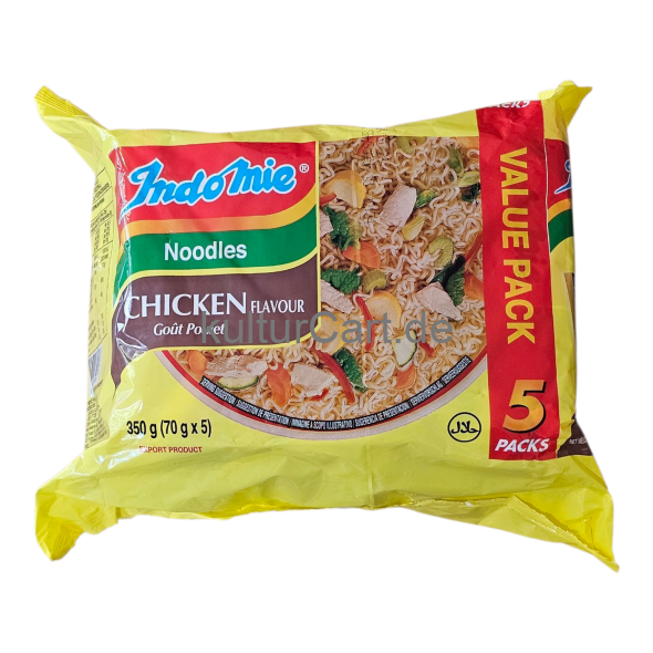 Indomie Noodles Chicken Flavour 350g (70g x 5) - image 9 | Malaika afro international Markt | KulturCart