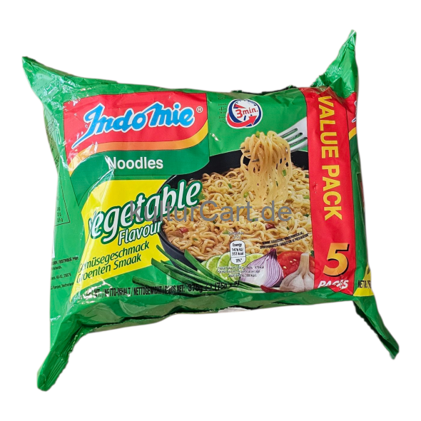 Indomie Vegetable Flavour Noodles 350g (70g*5) - image 7 | Malaika afro international Markt | KulturCart