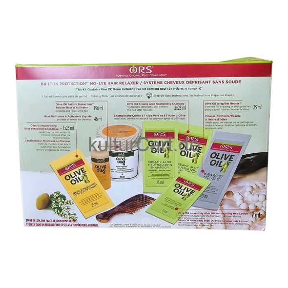 ORS OLIVE OIL No lye hair relaxer, smoother, silky, softer hair, extra strength for coarse, resistant hair textures - image 5 | Malaika afro international Markt | KulturCart