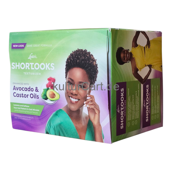 Luster's Shortlooks Texturizer, enhanced with avocado & castor oils - image 2 | Malaika afro international Markt | KulturCart