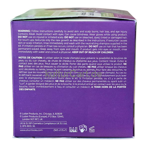 Luster's Shortlooks Texturizer, enhanced with avocado & castor oils - image 6 | Malaika afro international Markt | KulturCart