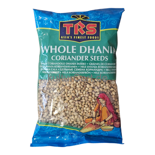 TRS Asia's Finest Foods Whole Dhania Coriander Seeds, 100g - image 1 | Malaika afro international Markt | KulturCart