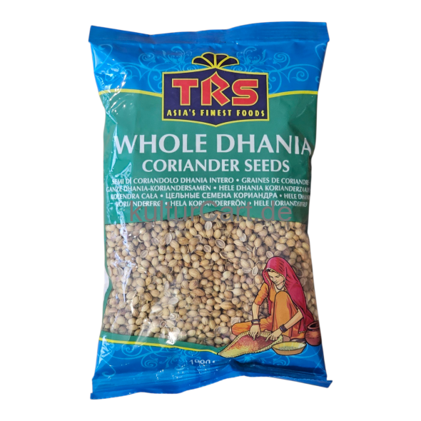 TRS Asia's Finest Foods Whole Dhania Coriander Seeds, 100g - image 4 | Malaika afro international Markt | KulturCart
