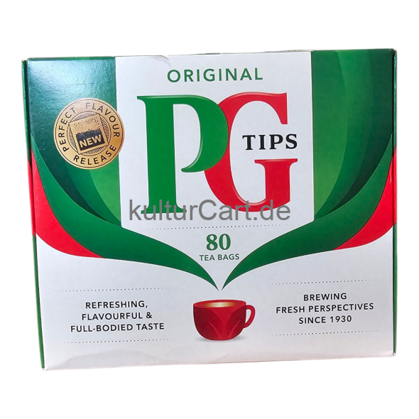 PG Tips BlackTea Bags (80pcs) 232g - image 1 | Malaika afro international Markt | KulturCart