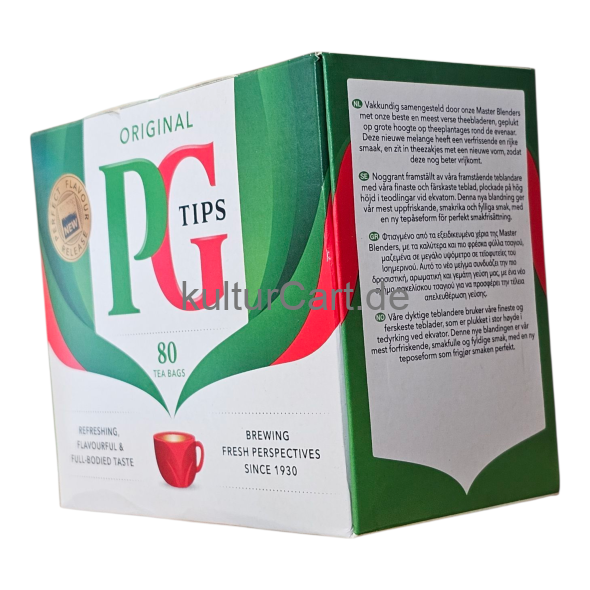 PG Tips BlackTea Bags (80pcs) 232g - image 2 | Malaika afro international Markt | KulturCart