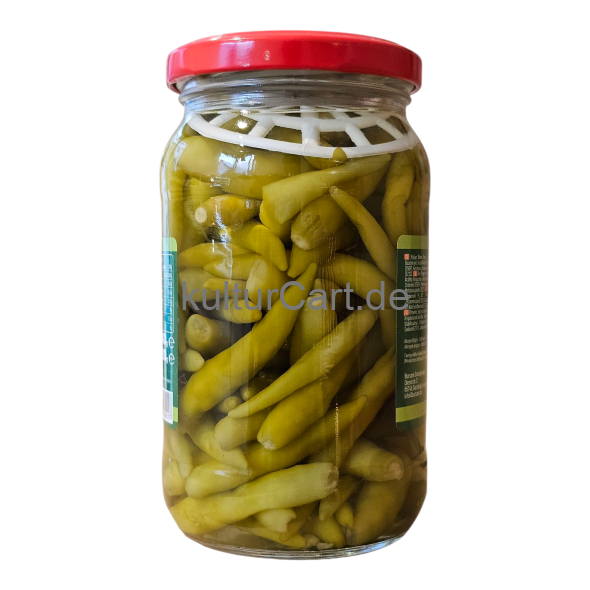 Bursam Yakan Biber Tursu | Eingelegte scharfe Peperoni | Hot Pepers Pickles (340g) - image 5 | Malaika afro international Markt | KulturCart