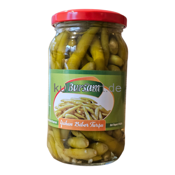 Bursam Yakan Biber Tursu | Eingelegte scharfe Peperoni | Hot Pepers Pickles (340g) - image 8 | Malaika afro international Markt | KulturCart