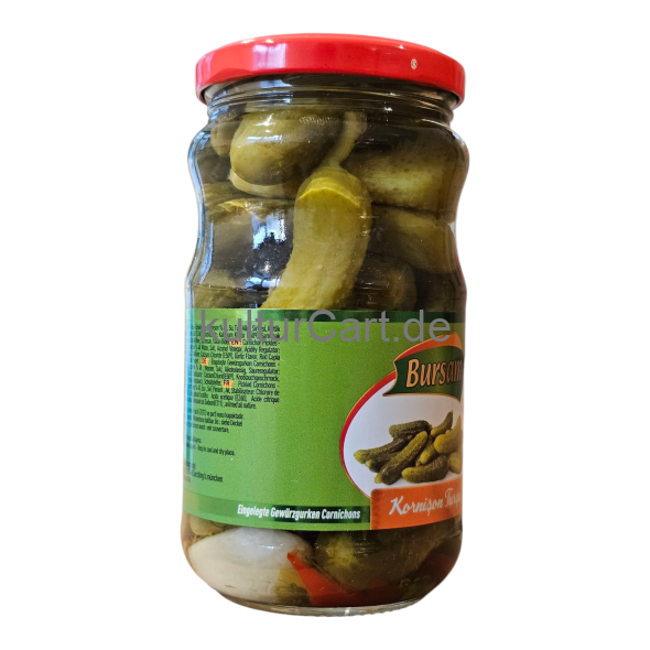 Bursam Korniçon Turçu | Cornichon pickles | Eingelegte Gewürgurken Cornichons (370g) - image 6 | Malaika afro international Markt | KulturCart