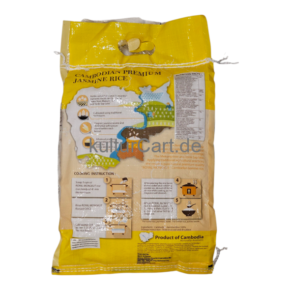 Royal Manckut Cambodian Premium Jasmin Rice (5kg) - image 3 | Malaika afro international Markt | KulturCart
