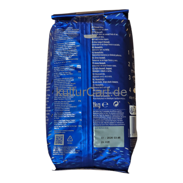 Tilda Pure Original Basmati (1kg) - image 4 | Malaika afro international Markt | KulturCart
