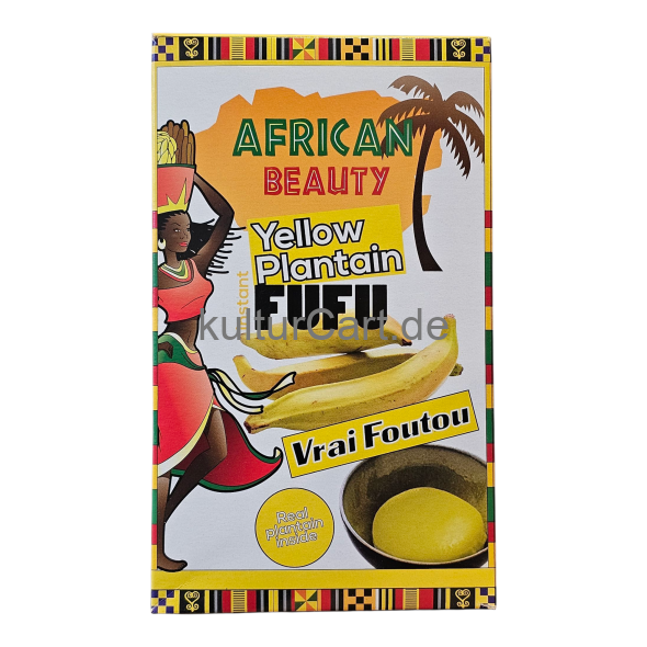 African Beauty Yellow Plantain Fufu (681g) - image 6 | Malaika afro international Markt | KulturCart