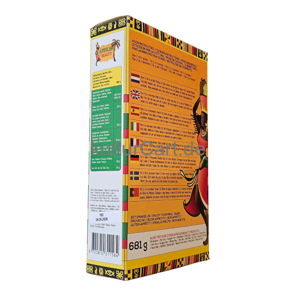 African Beauty Yellow Plantain Fufu (681g) - image 9 | Malaika afro international Markt | KulturCart