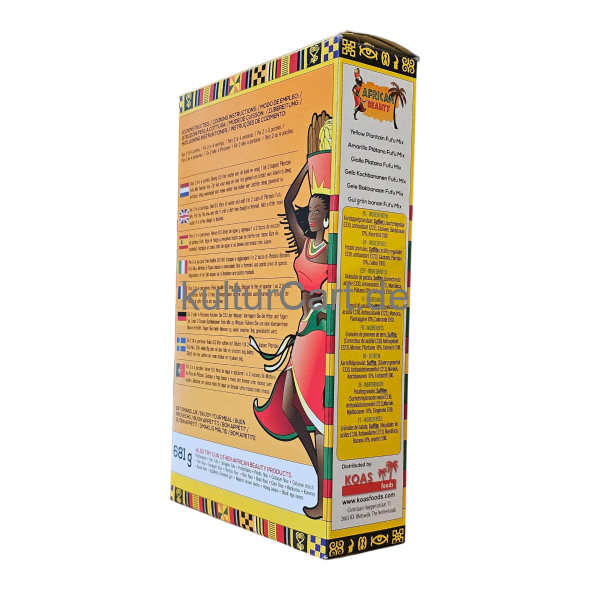 African Beauty Yellow Plantain Fufu (681g) - image 11 | Malaika afro international Markt | KulturCart