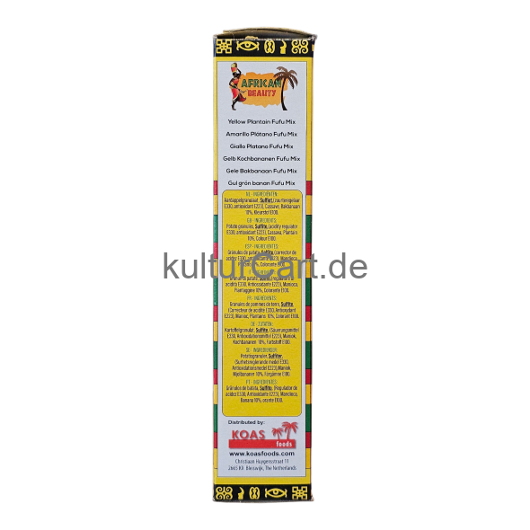 African Beauty Yellow Plantain Fufu (681g) - image 12 | Malaika afro international Markt | KulturCart