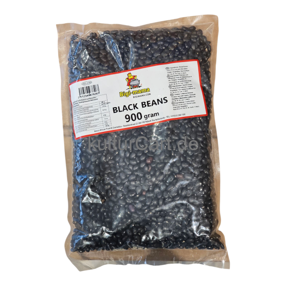 Bigi-mama Black Beans (900g) - image 1 | Malaika afro international Markt