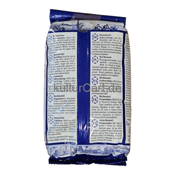 India Gate Extra Long Basmati Rice Premium (1kg) - image 4 | Malaika afro international Markt | KulturCart