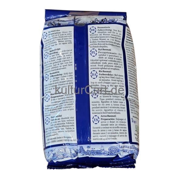 India Gate Extra Long Basmati Rice Premium (1kg) - image 7 | Malaika afro international Markt | KulturCart
