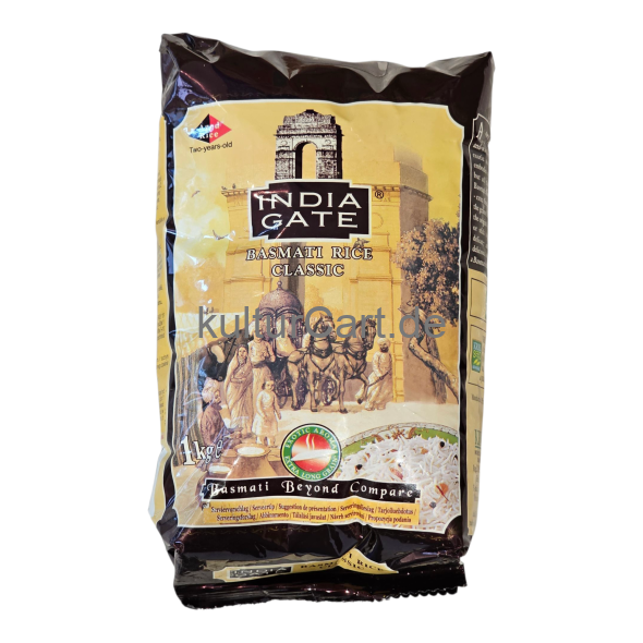 India Gate Basmati Rice Classic (1kg) - image 8 | Malaika afro international Markt | KulturCart