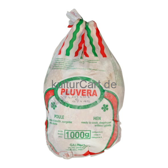 Pluvera hen / chicken / ready to cook, deep frozen without giblets (1000g) - image 1 | Malaika afro international Markt | KulturCart